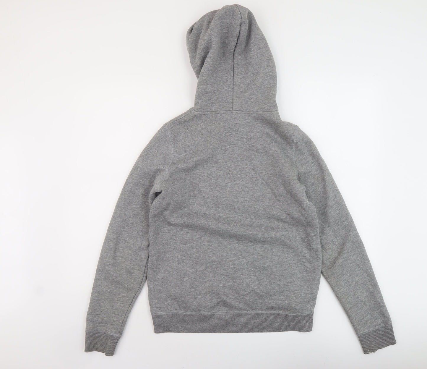 Hollister Womens Grey Cotton Pullover Hoodie Size S Pullover