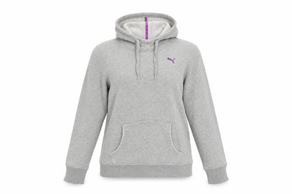 Pu,ma Womens Grey Cotton Pullover Hoodie Size 12 Pullover