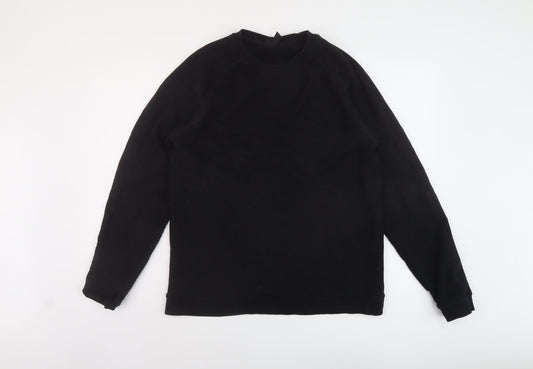 Mens UK Size M H&M Black Pullover Sweatshirt