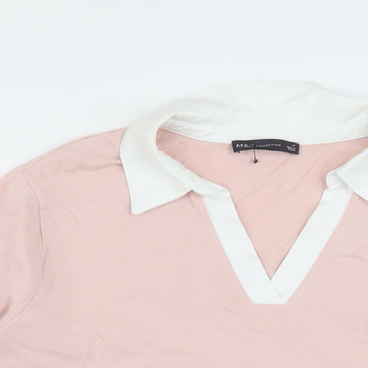 Womens UK Size 20 Marks and Spencer Pink Basic Blouse