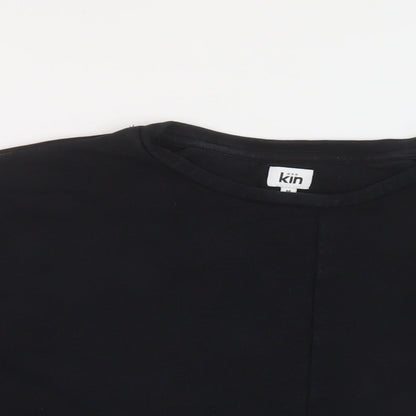 Womens UK Size M John Lewis Black Pullover Sweatshirt
