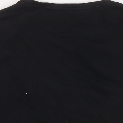 Womens UK Size M John Lewis Black Pullover Sweatshirt