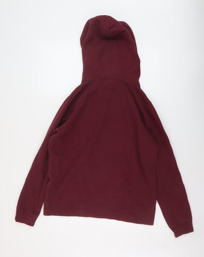 Womens UK Size 12 Jack Wills Red Pullover Hoodie