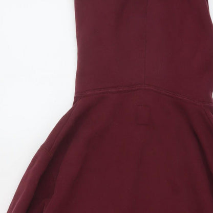 Womens UK Size 12 Jack Wills Red Pullover Hoodie