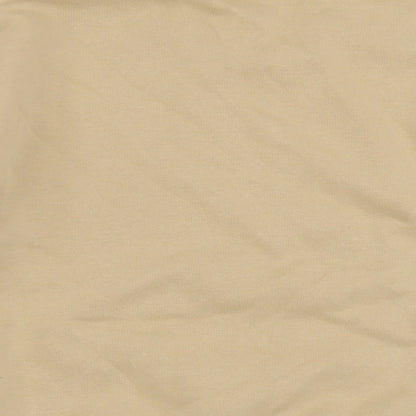 Nakd Womens Beige Cotton Pullover Sweatshirt Size M Pullover