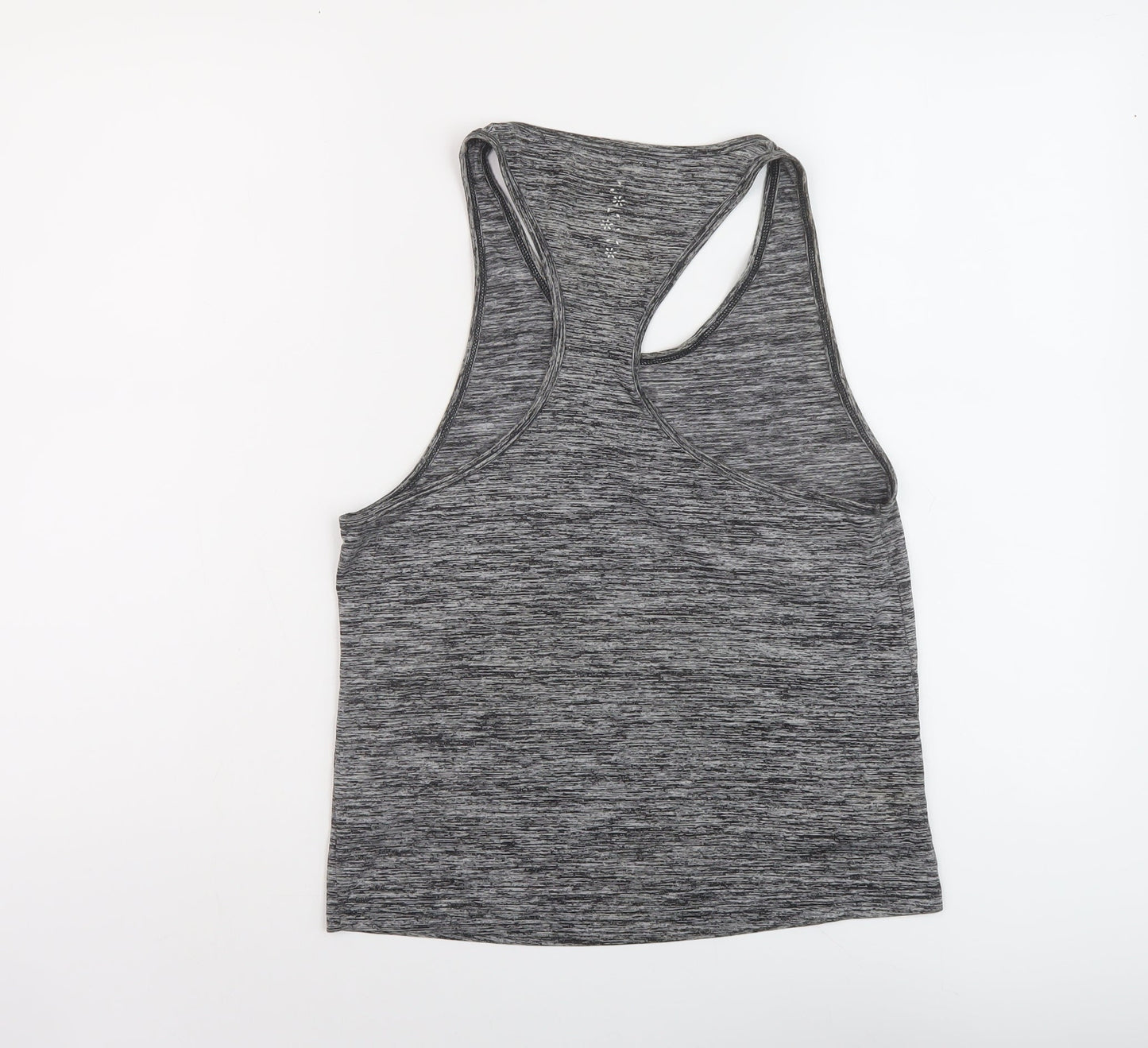 USA Pro Womens Grey Polyester Basic Tank Size 10 Round Neck Pullover