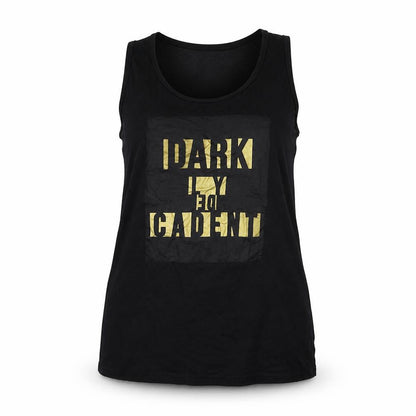 Just Female Womens Black Viscose Basic Tank Size M Scoop Neck