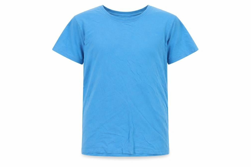 Next Boys Blue Cotton Basic T-Shirt Size 11 Years Crew Neck Pullover