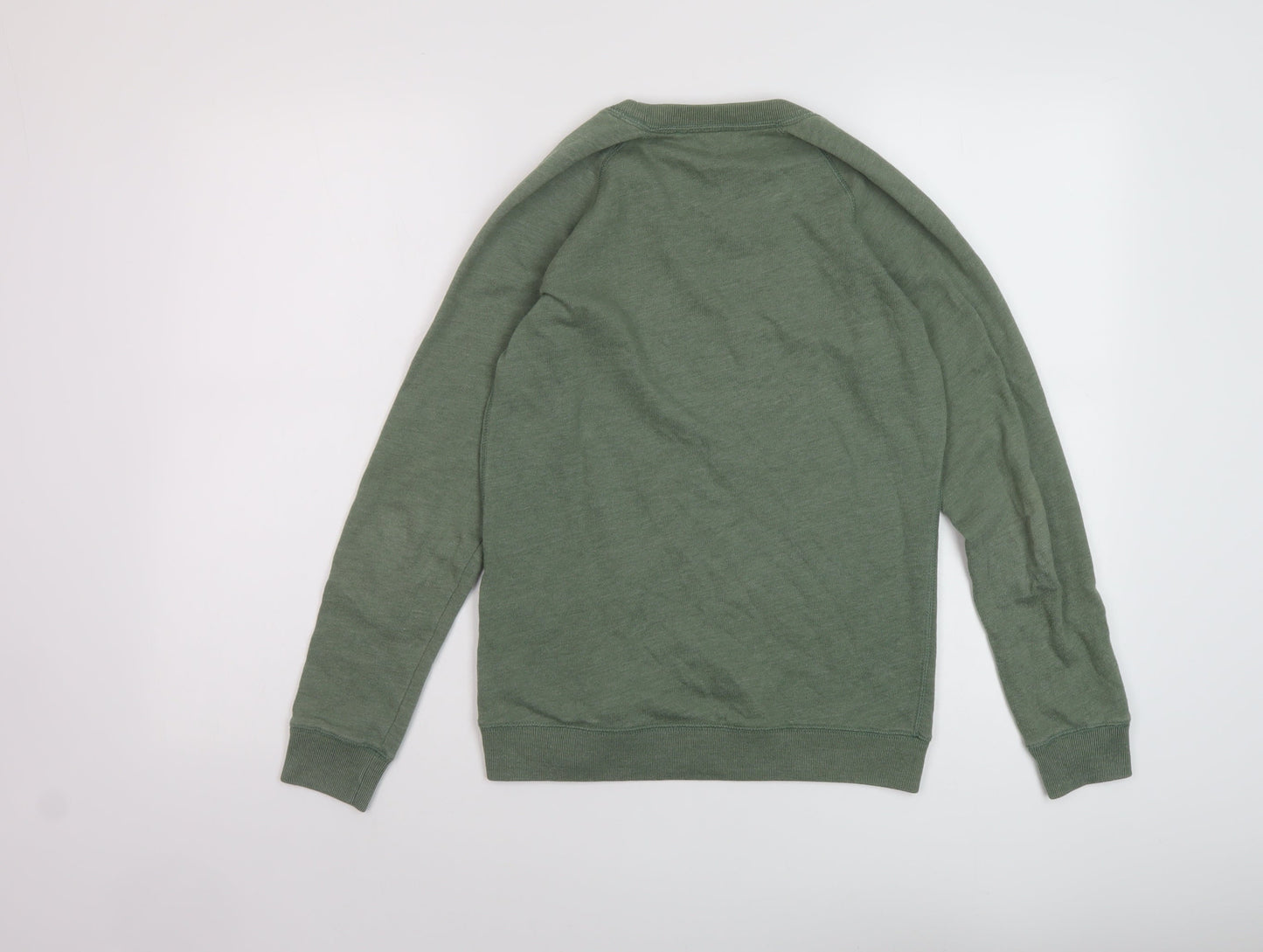 Womens UK Size 8 Jack Wills Green Pullover Sweatshirt