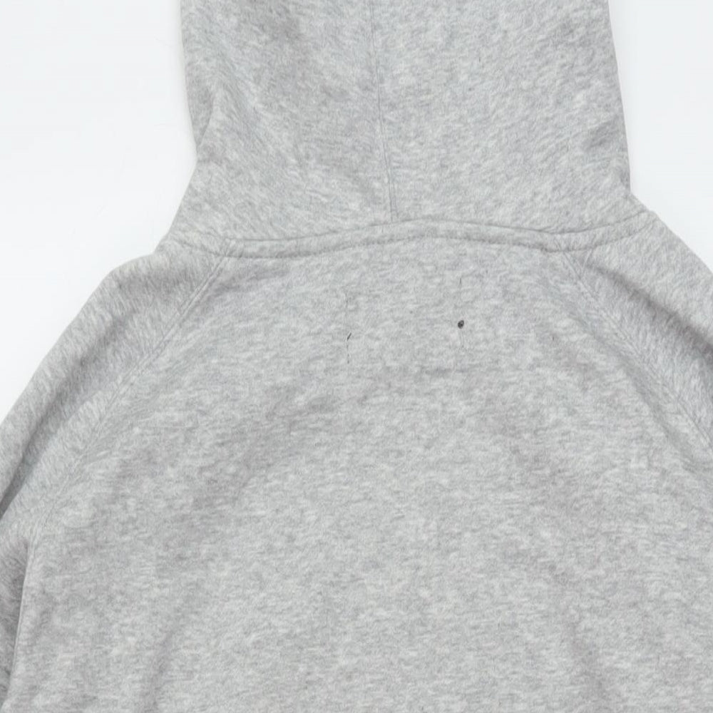 Perché Mens Grey Cotton Pullover Hoodie Size M