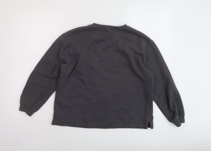 Zara Girls Grey Cotton Pullover Sweatshirt Size 13-14 Years Pullover - Minnie Mouse