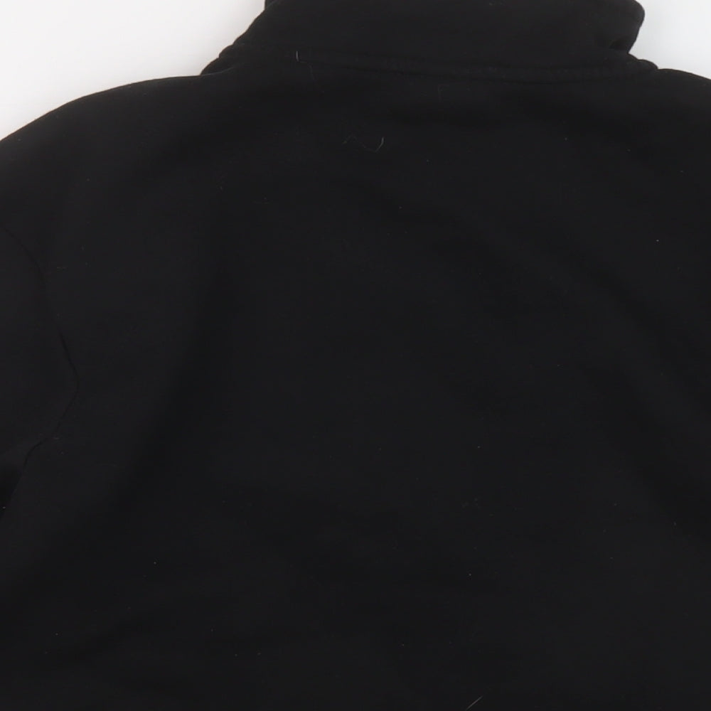 Slazenger Boys Black Polyester Full Zip Sweatshirt Size 13 Years Zip