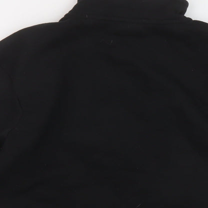Slazenger Boys Black Polyester Full Zip Sweatshirt Size 13 Years Zip