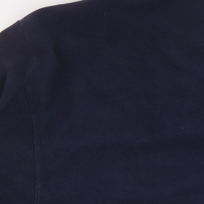 T9OG24 Womens Blue Jacket Size 18 Zip