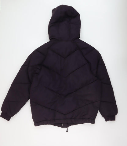 Womens UK Size 8 H&M Purple Puffer Jacket