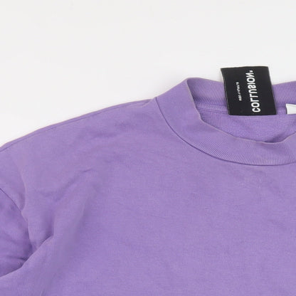Womens UK Size XL COLLUSION Purple Pullover Sweatshirt