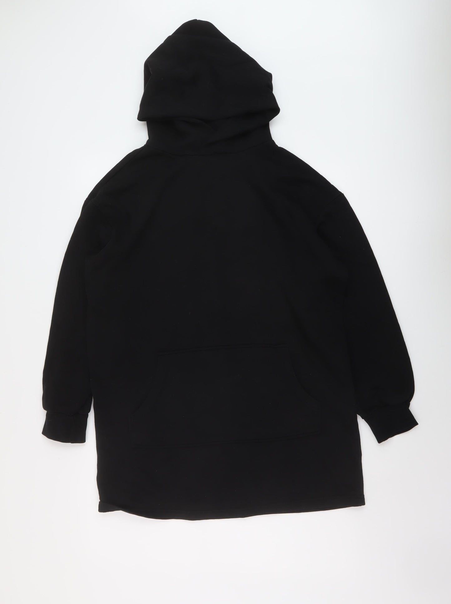 H&M Womens Black Cotton Pullover Hoodie Size S Pullover