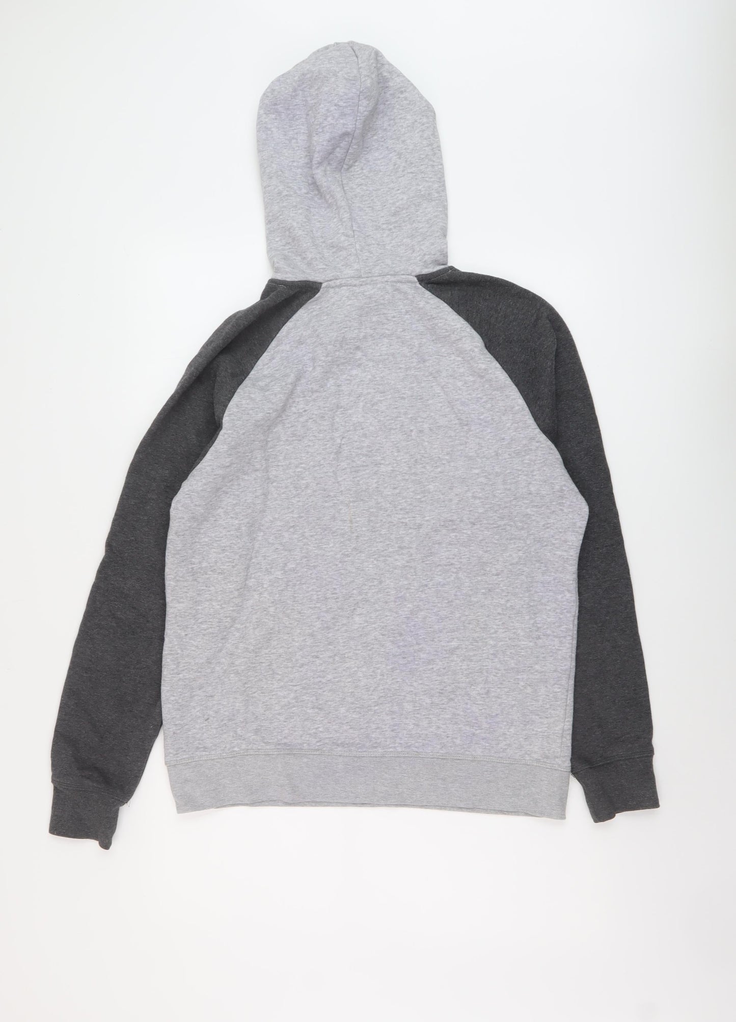 Mens UK Size S Reebok Grey Pullover Hoodie