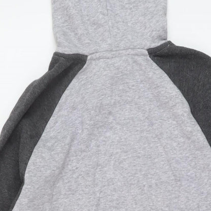 Mens UK Size S Reebok Grey Pullover Hoodie