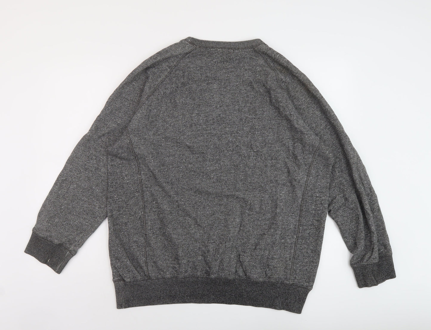 Mens UK Size XL French Connection Grey Pullover Sweatshirt