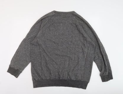 Mens UK Size XL French Connection Grey Pullover Sweatshirt