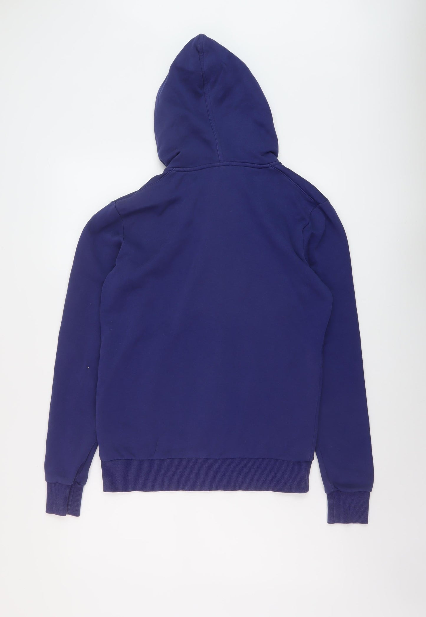 Umbro Mens Blue Cotton Full Zip Hoodie Size S