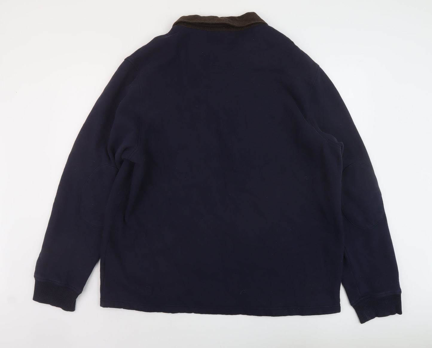Mens UK Size 2XL Blue Harbour Blue Pullover Sweatshirt
