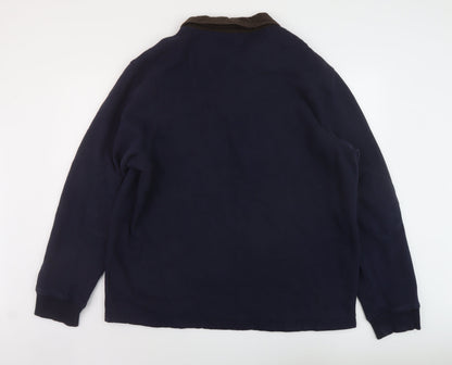 Mens UK Size 2XL Blue Harbour Blue Pullover Sweatshirt
