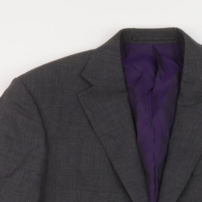 Mens UK Size 40 Marks and Spencer Regular Grey Suit Jacket