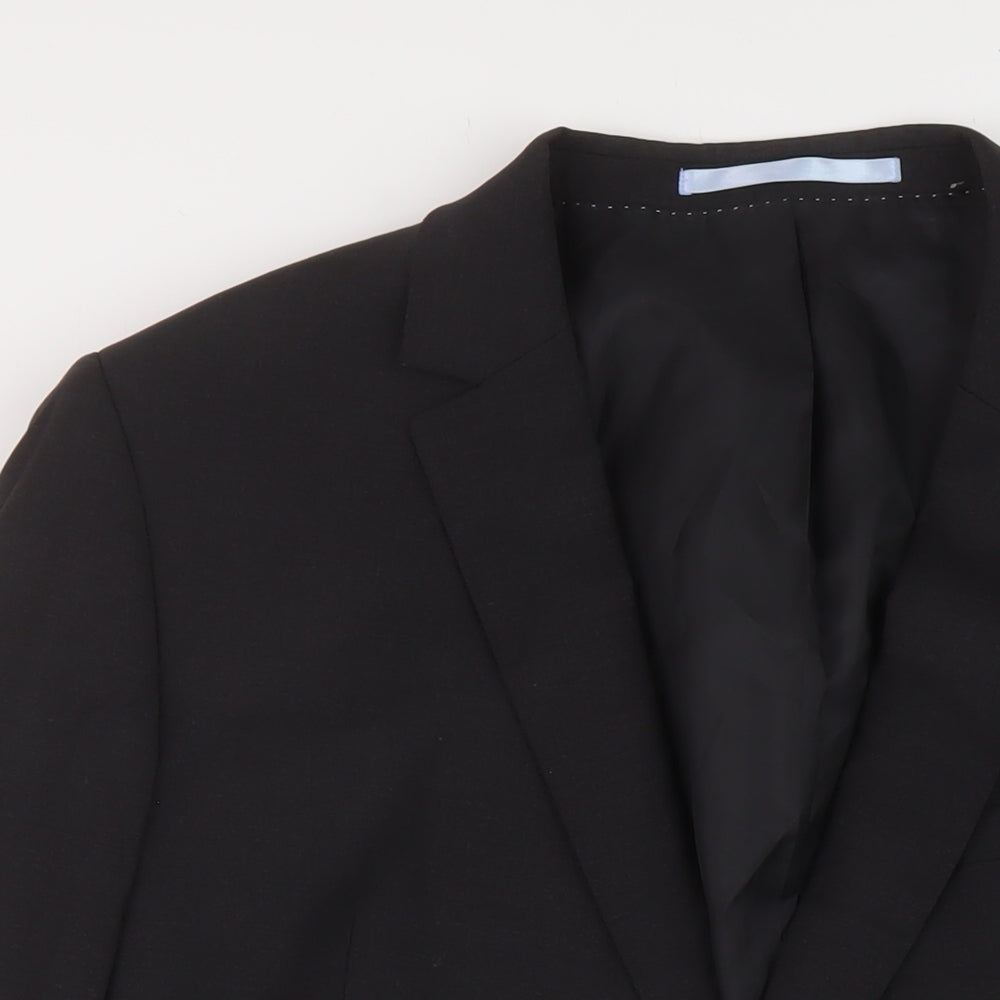 Mens UK Size 44 Blazer Regular Grey Suit Jacket