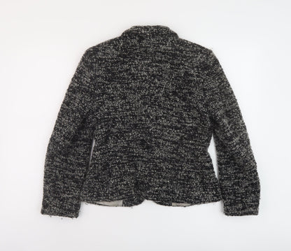 Per Una Womens Grey Jacket Size 10 Button