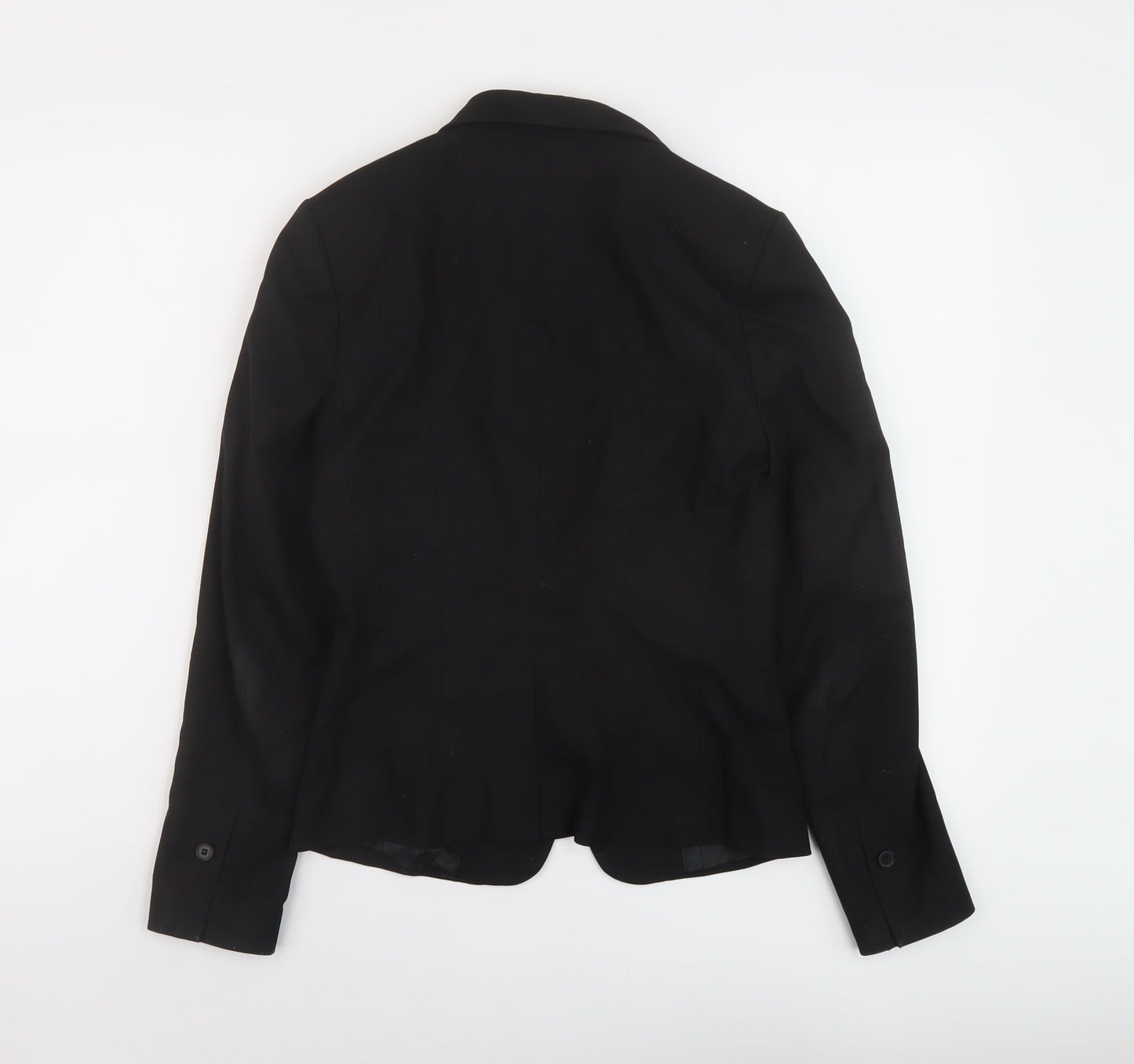 Womens UK Size 8 H&M Black Jacket