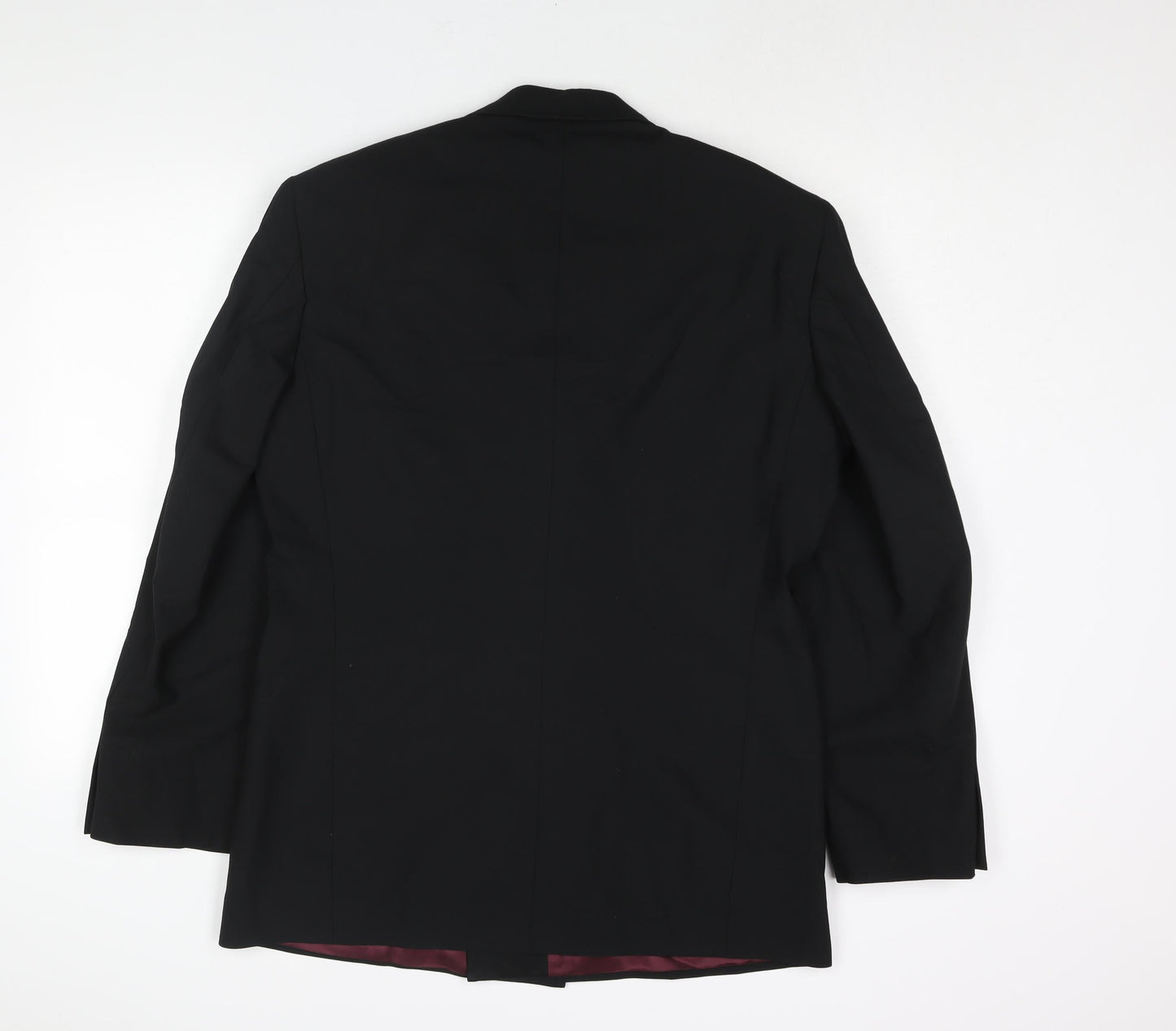 Mens UK Size 40 St Michael Regular Black Suit Tuxedo