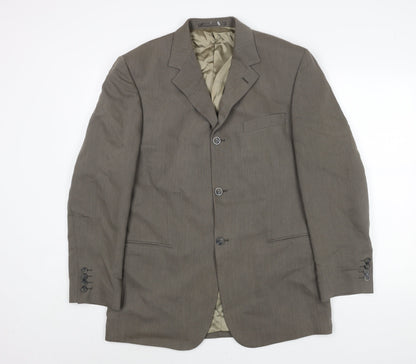 Mens UK Size 42 Tom English Regular Brown Suit Jacket