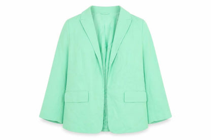 Marks & Spencer Womens Green Jacket Blazer Size 20