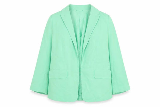 Marks & Spencer Womens Green Jacket Blazer Size 20
