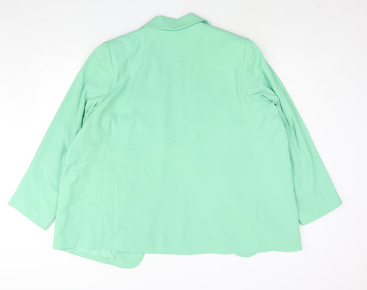 MArks and Womens Green Jacket Blazer Size 20