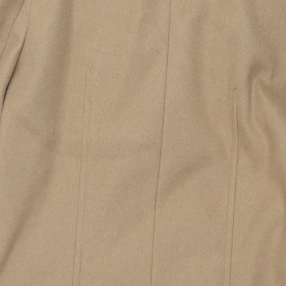 Womens UK Size 10 Marks and Brown Overcoat