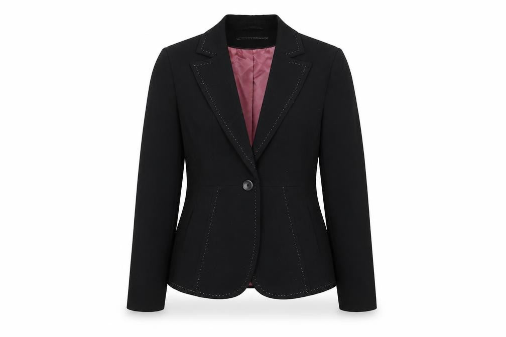 Womens UK Size 8 NEXT Regular Black Suit Jacket