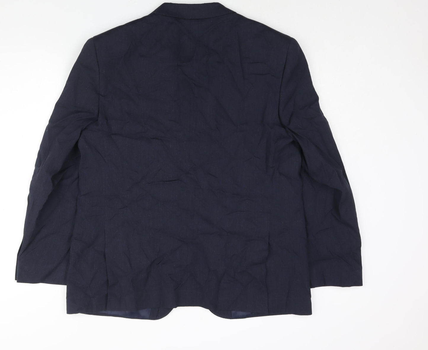 Mens UK Size 44 Marks and Spencer Regular Blue Suit Jacket