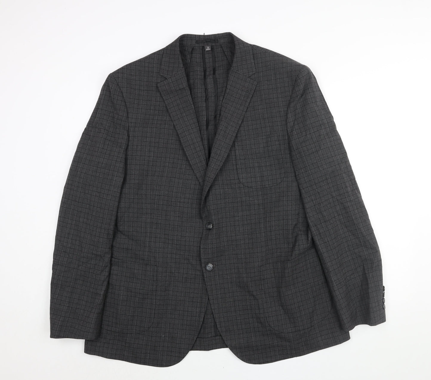 Mens UK Size 46 Marks and Spencer Regular Grey Suit Jacket