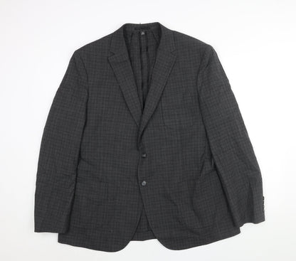 Mens UK Size 46 Marks and Spencer Regular Grey Suit Jacket