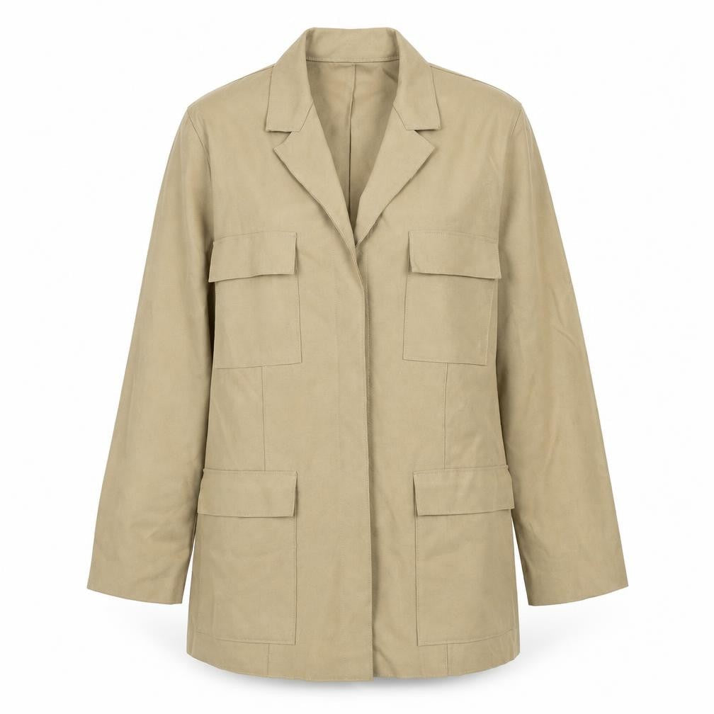 Womens UK Size 6 Liz Claiborne Beige Jacket