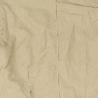 Liz Claiborne Womens Beige Jacket Size 6 Snap