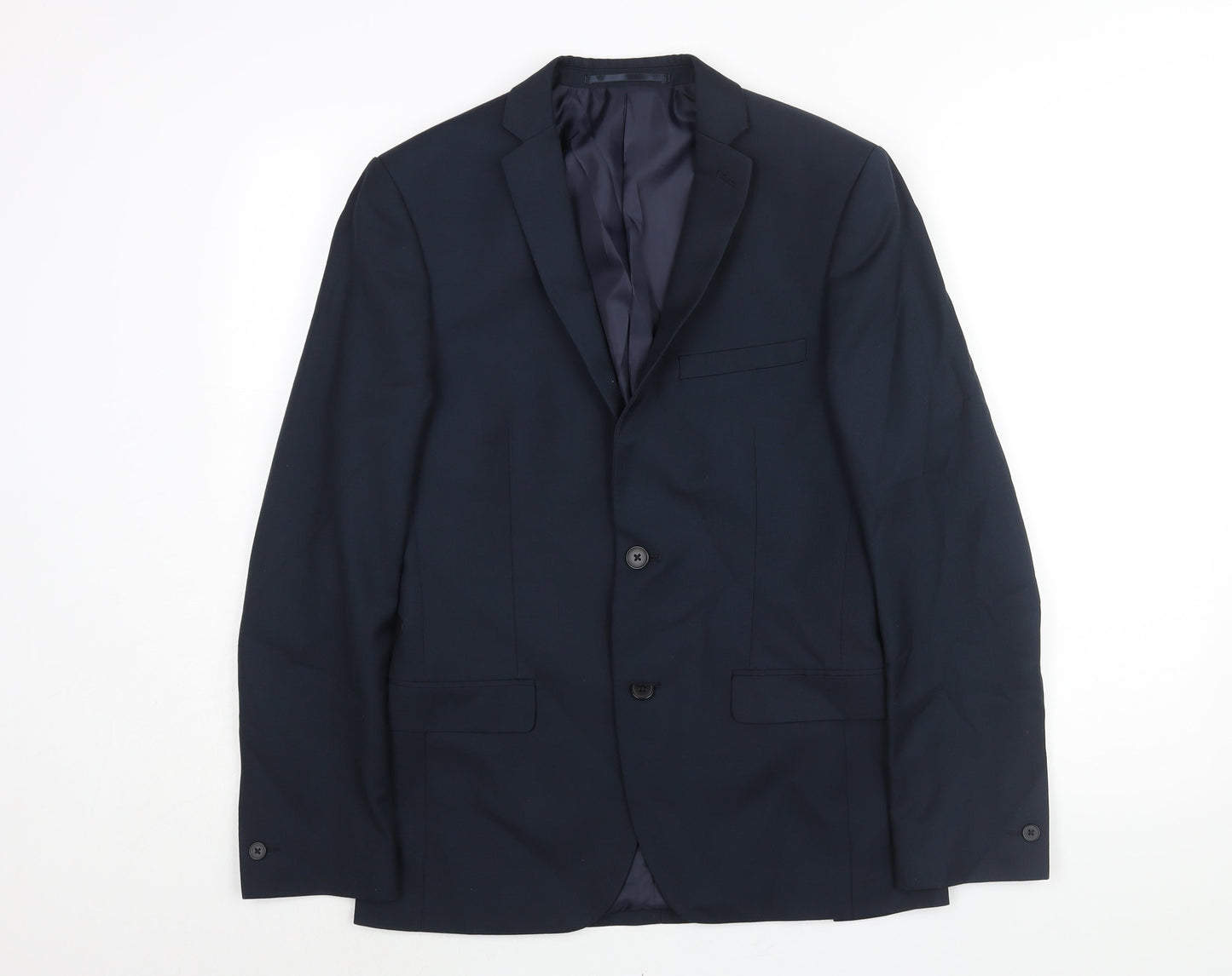 Mens UK Size 36 Red Herring Regular Blue Suit Jacket