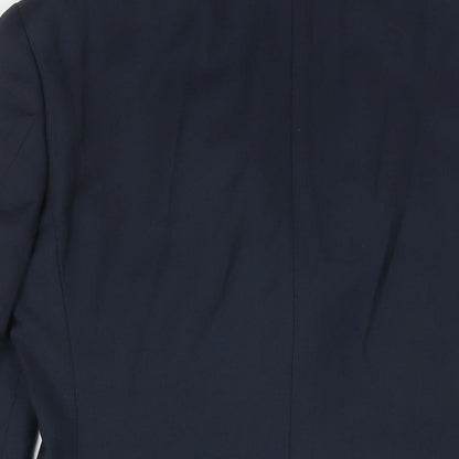 Mens UK Size 36 Red Herring Regular Blue Suit Jacket
