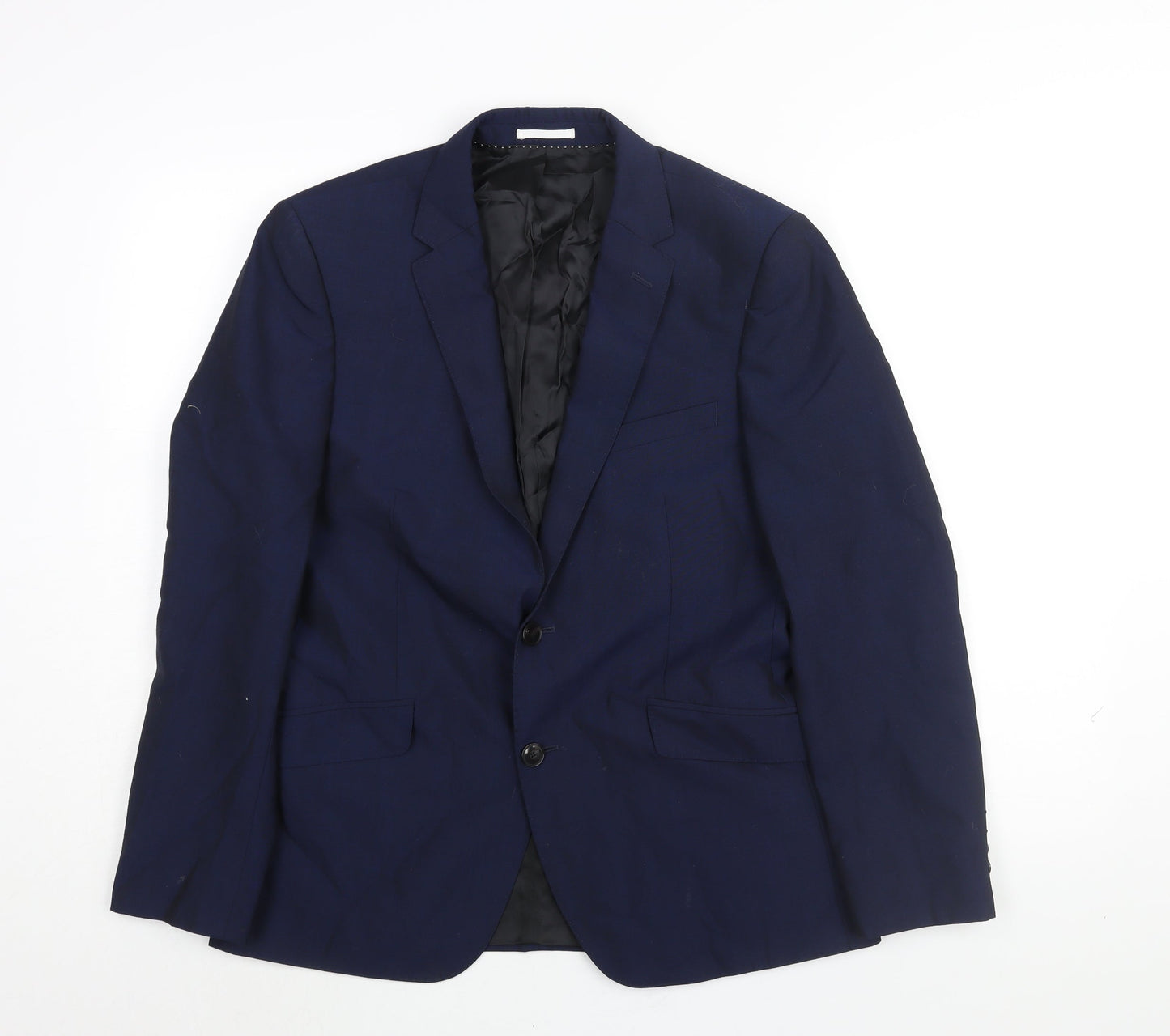 Mens UK Size 38 John Lewis Regular Blue Suit Jacket