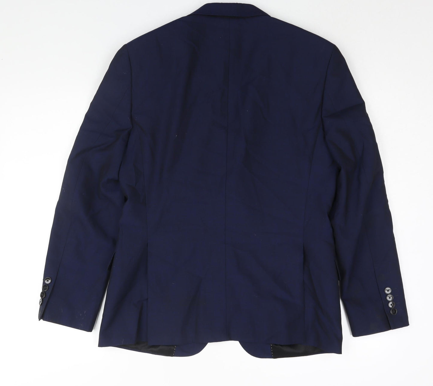 Mens UK Size 38 John Lewis Regular Blue Suit Jacket