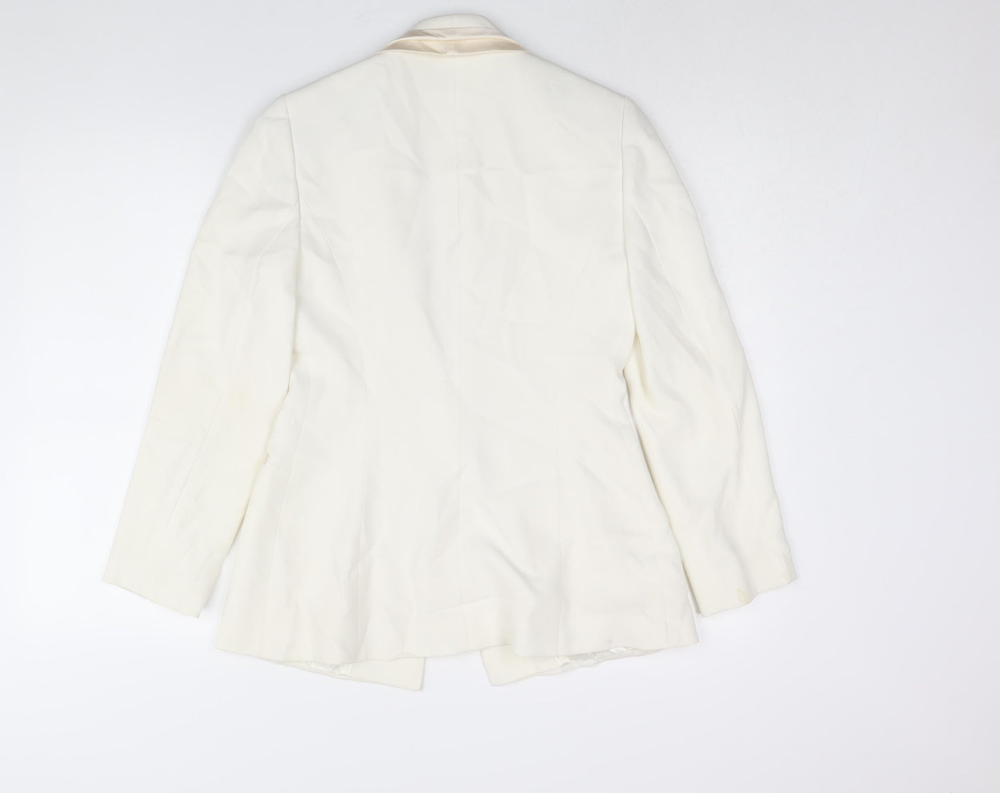 Womens UK Size 8 Planet Regular White Suit Jacket