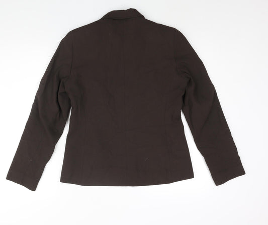 Womens UK Size 10 Marks and Spencer Brown Jacket